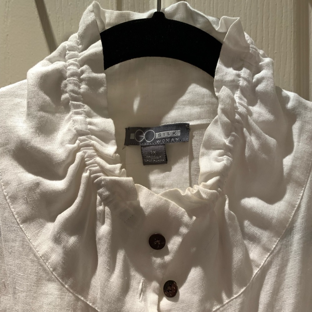 Women painter smock, pockets, long sleeves